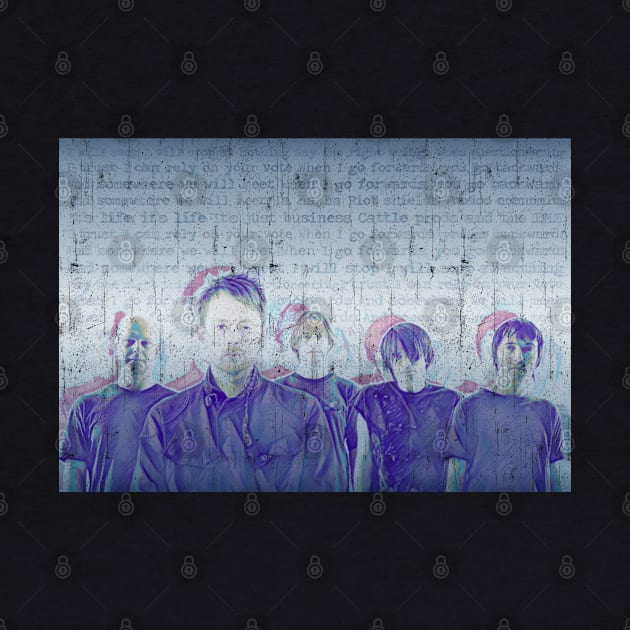 Radiohead / No Surprises by Super Cell Art